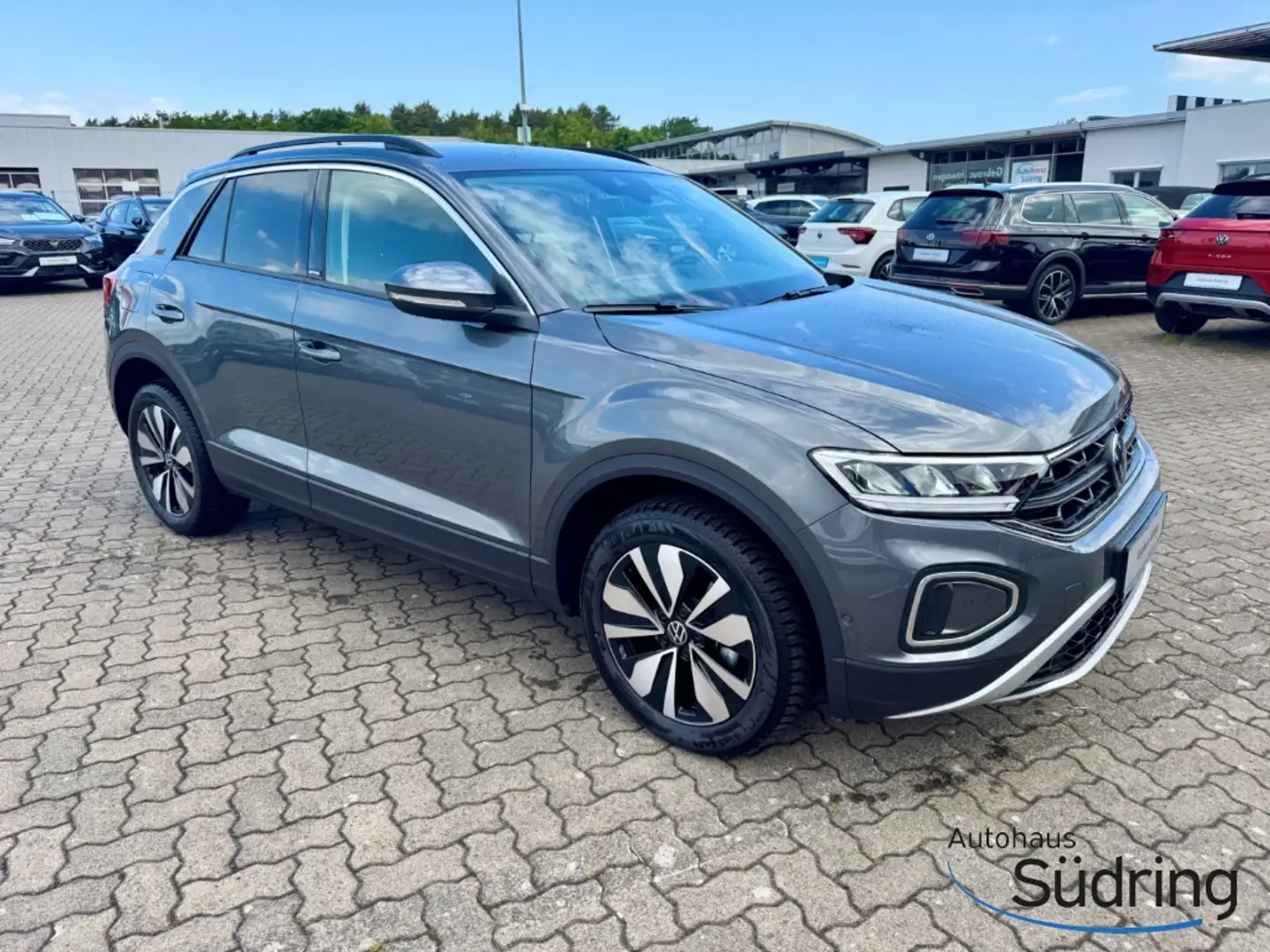 Volkswagen T-Roc 1,0 TSI Move AHK Rückfahrk. ACC AppConnect Grau - 2