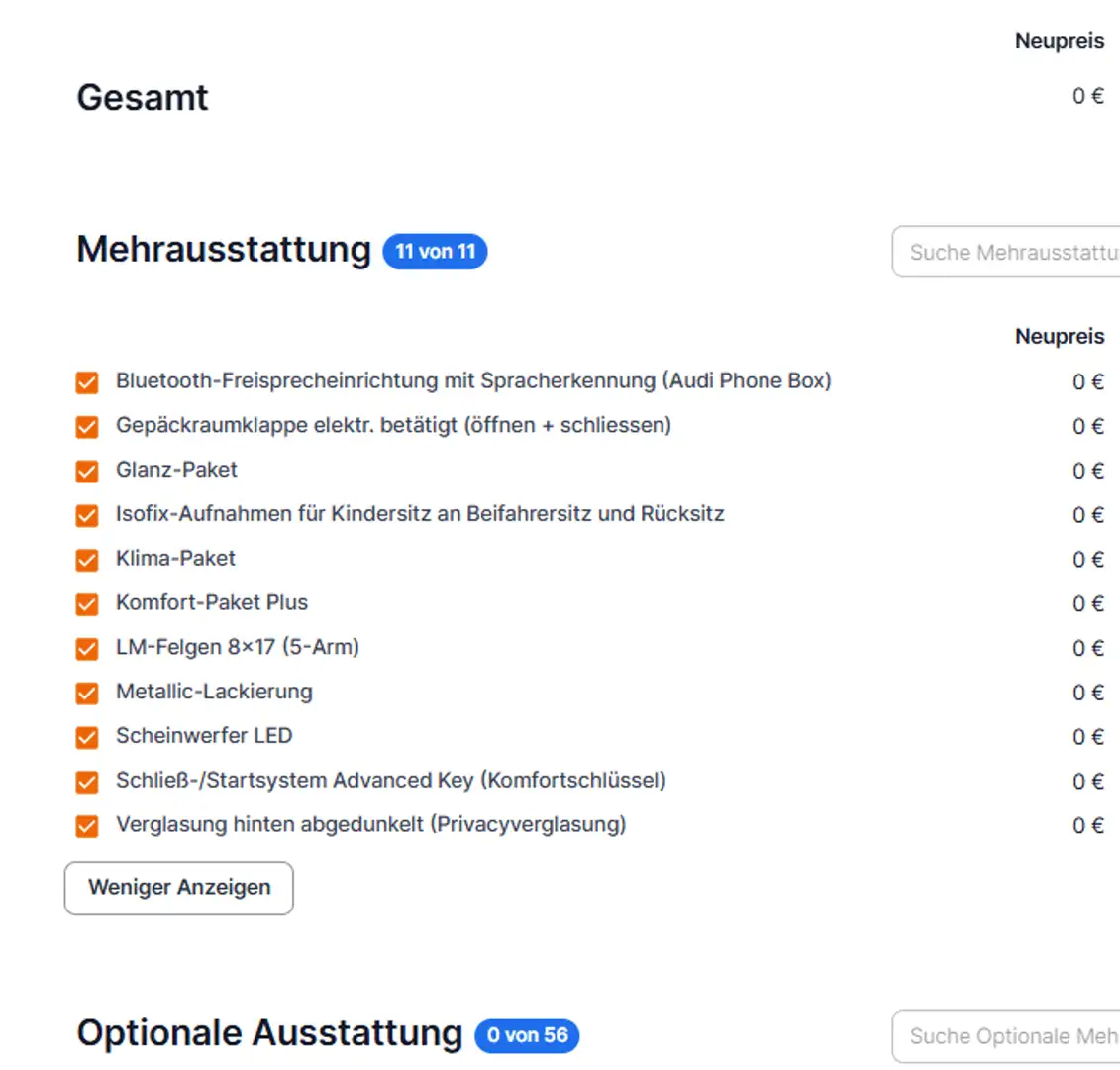 Audi A3 Limousine 35 TFSI Grau - 2