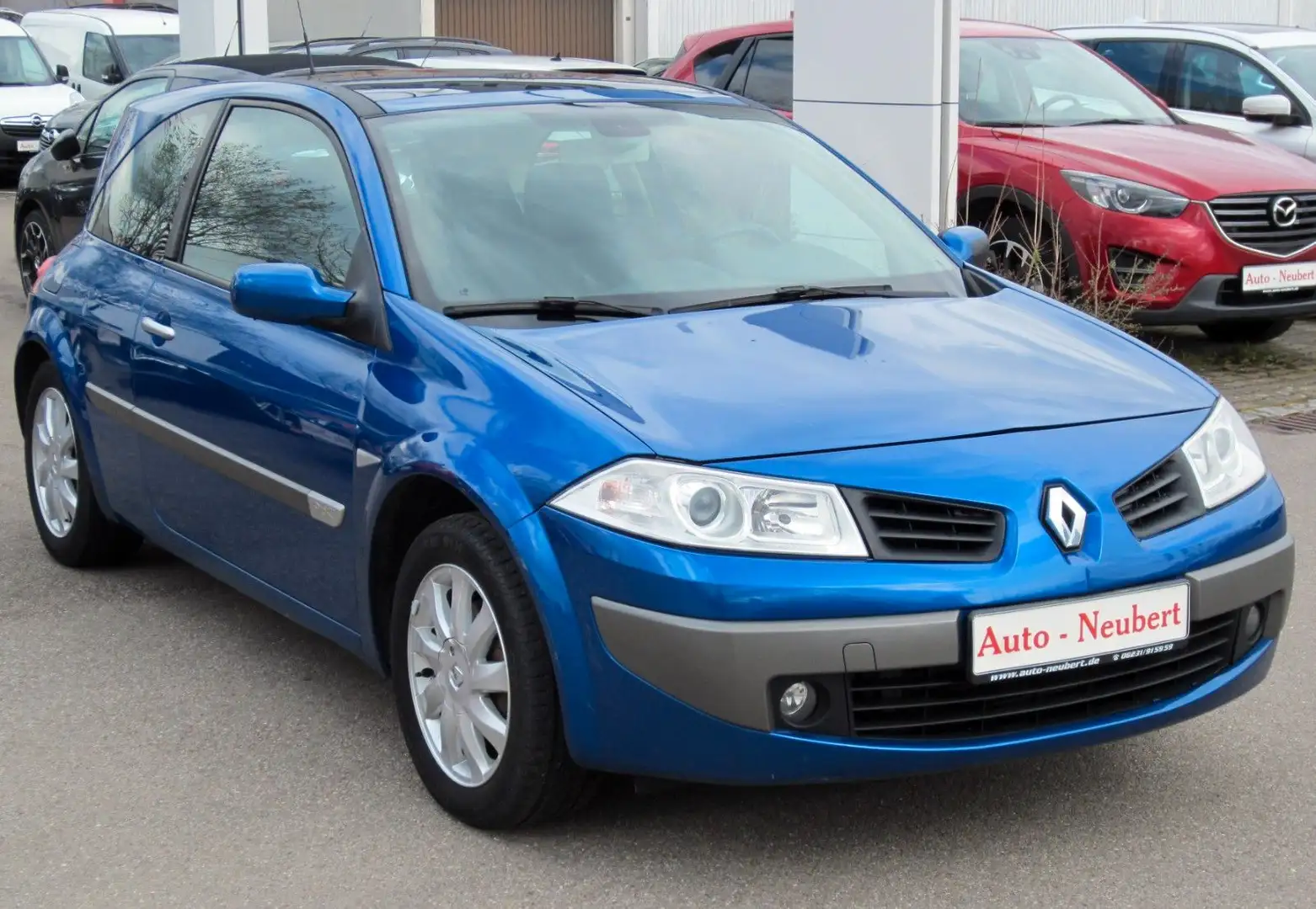 Renault Megane 1,9dCi Dynamique Blauw - 1