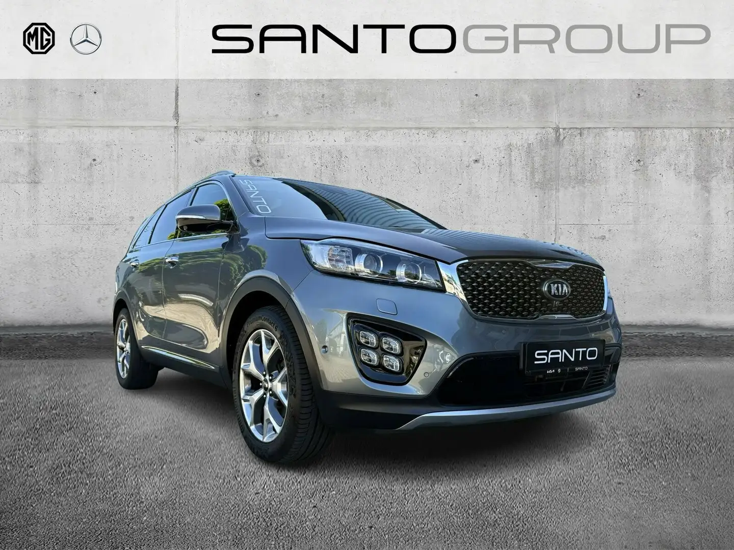 Kia Sorento Sorento Platinum Edition 4WD NAVI PANO AHK LEDER Gris - 1