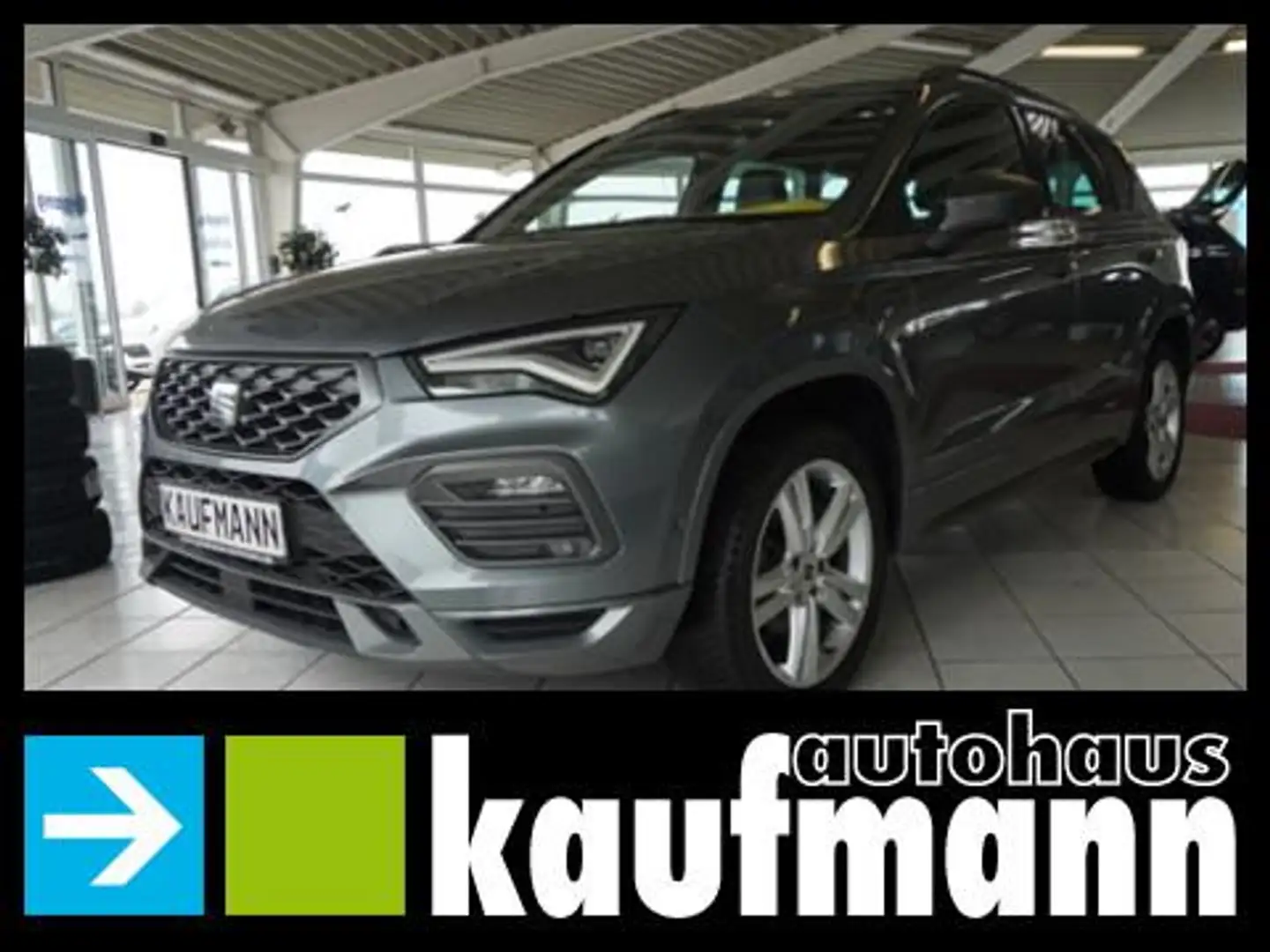 SEAT Ateca ATECA 1,5 TSI FR DSG ACC AHK DINAMICA  NAVI SHZ KA Gris - 1