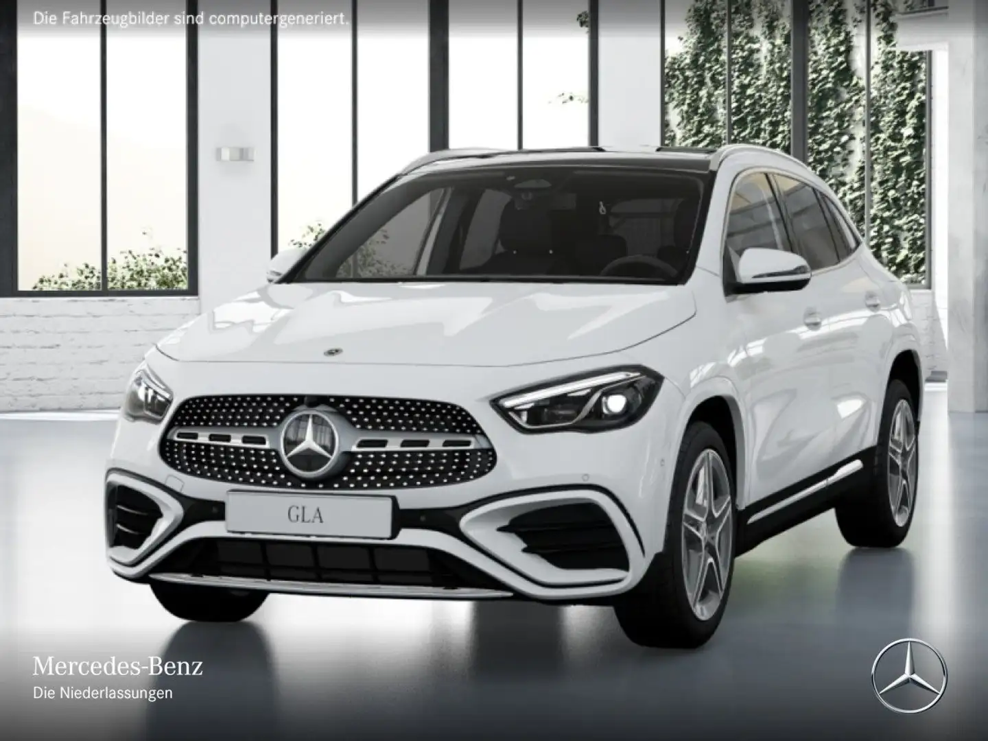 Mercedes-Benz GLA 200 AMG+PANO+360°+AHK+MULTIBEAM+TOTW+KEYLESS Weiß - 2