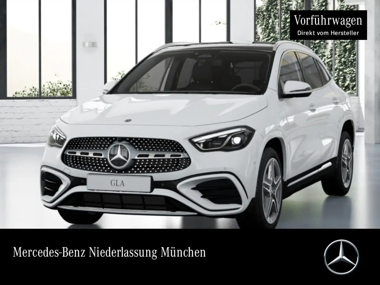 Mercedes-Benz GLA 200 AMG+PANO+360°+AHK+MULTIBEAM+TOTW+KEYLESS Weiß - 1