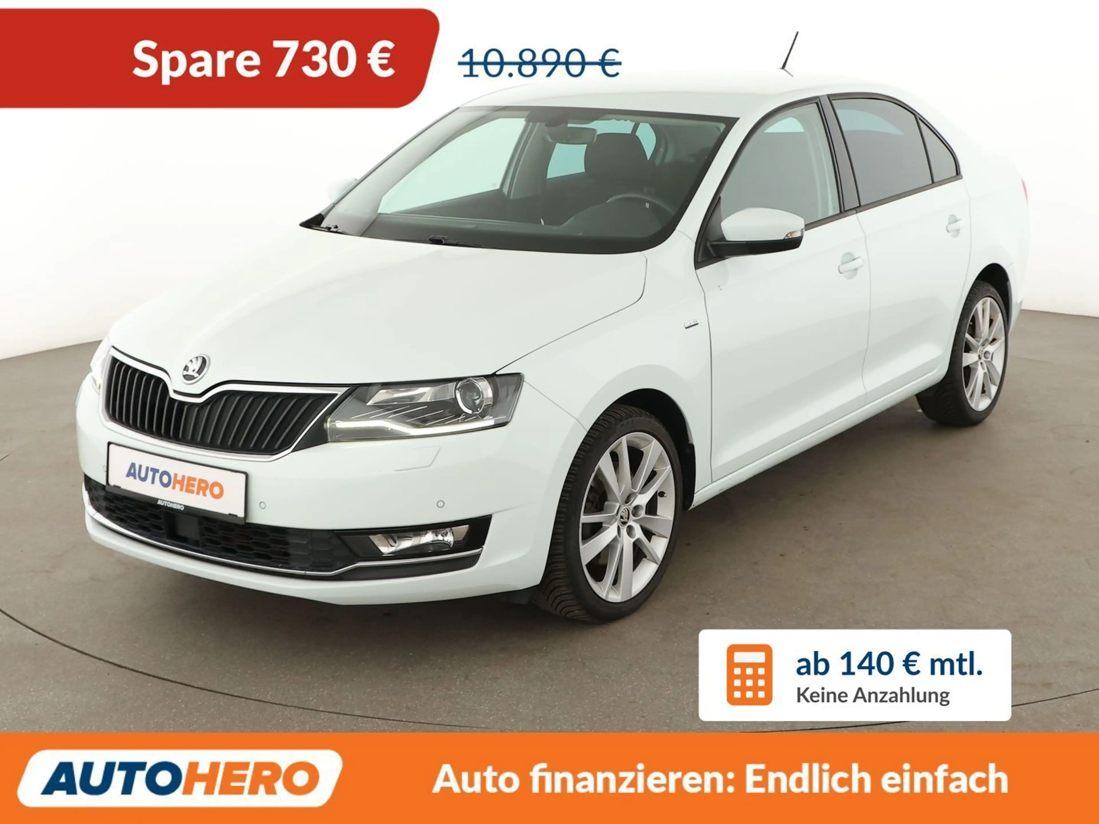 Skoda Rapid/Spaceback 1.0 TSI Clever*PDC*SHZ*KLIMA*TEMPO*GARANTIE*