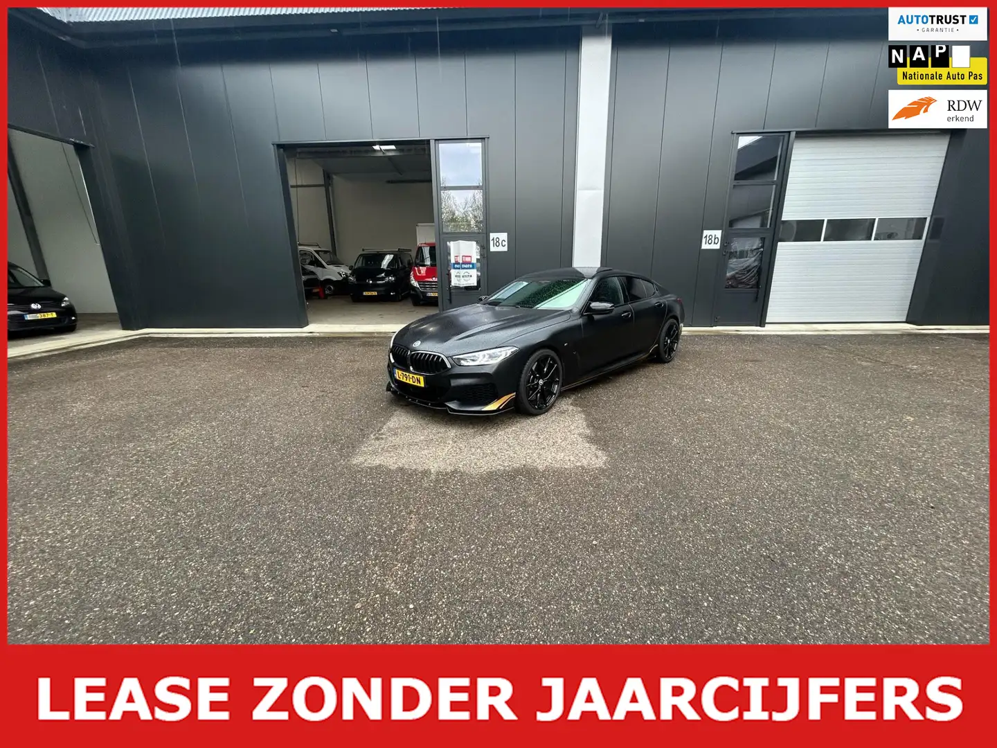 BMW M850 8-serie Gran Coupé M850i xDrive High Executive Zwart - 1