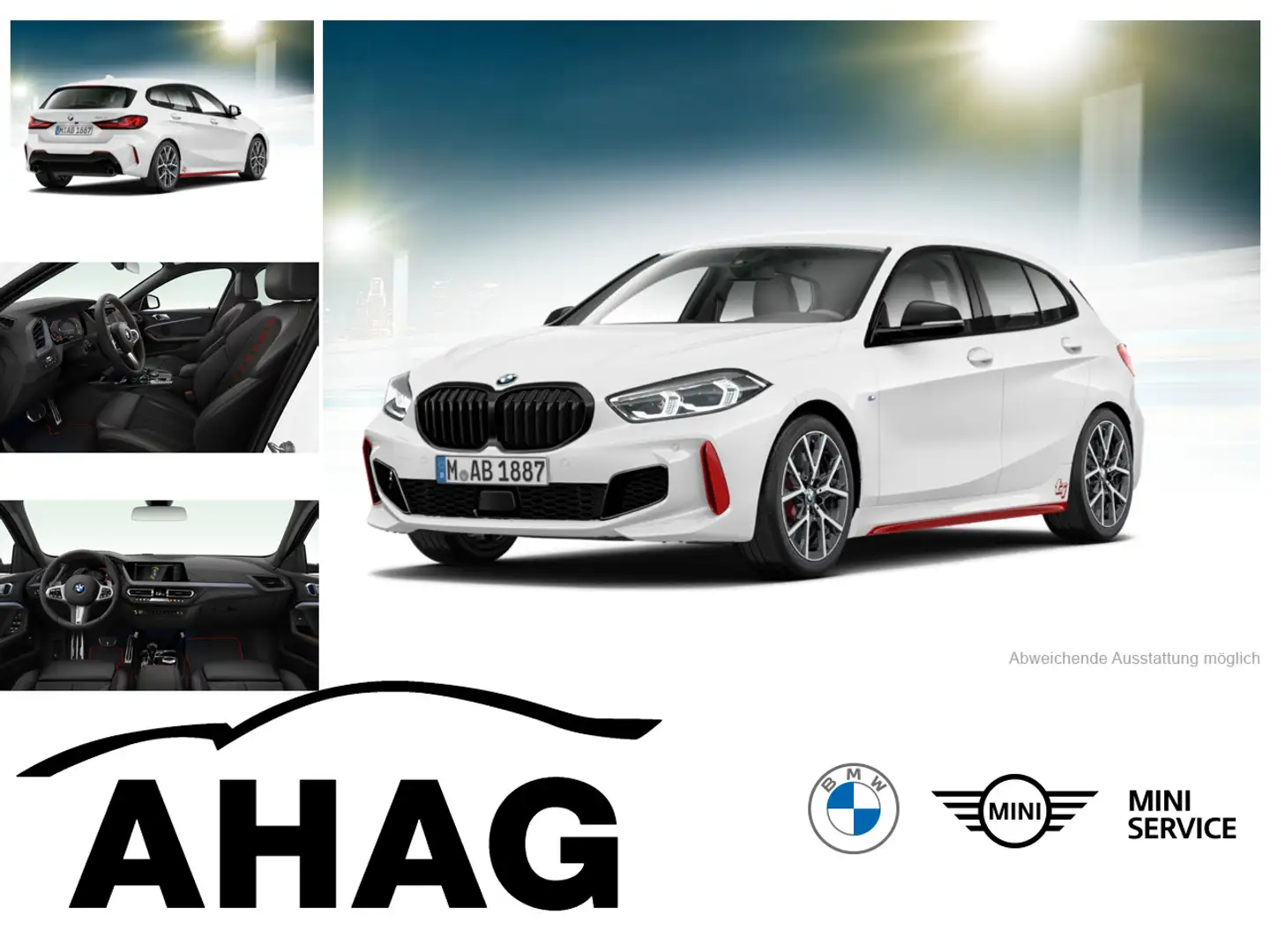 BMW Sonstige 128ti Sport Aut. Klimaaut. Sportsitze HIFI Weiß - 1