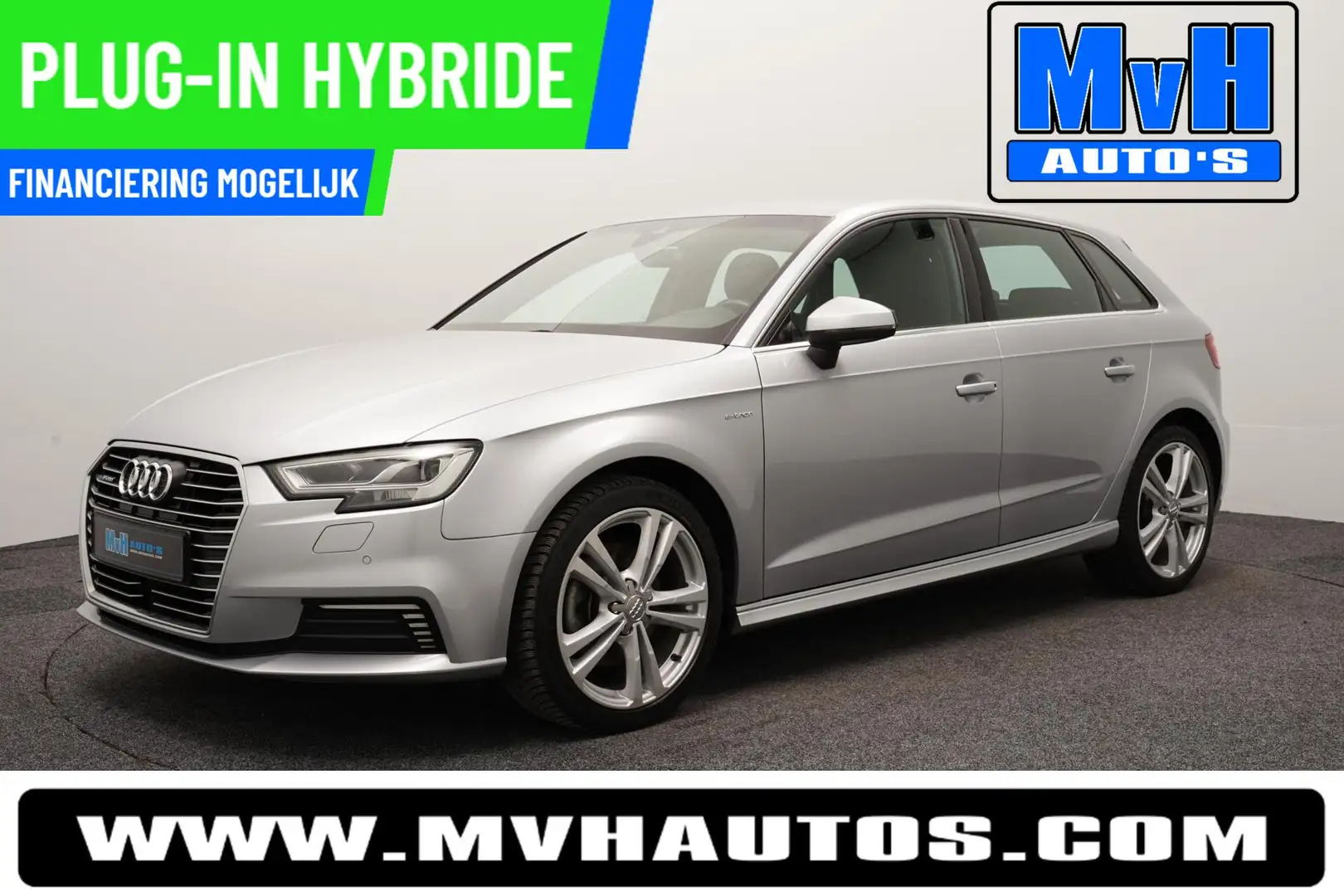 Audi A3 Sportback 1.4 e-tron S-Line|VIRTUAL|SPORTSTOEL|TRE Gris - 1