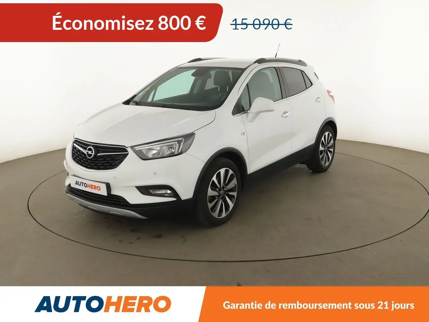 Opel Mokka X 1.6 CDTI 4x2 Elite Auto Blanc - 1