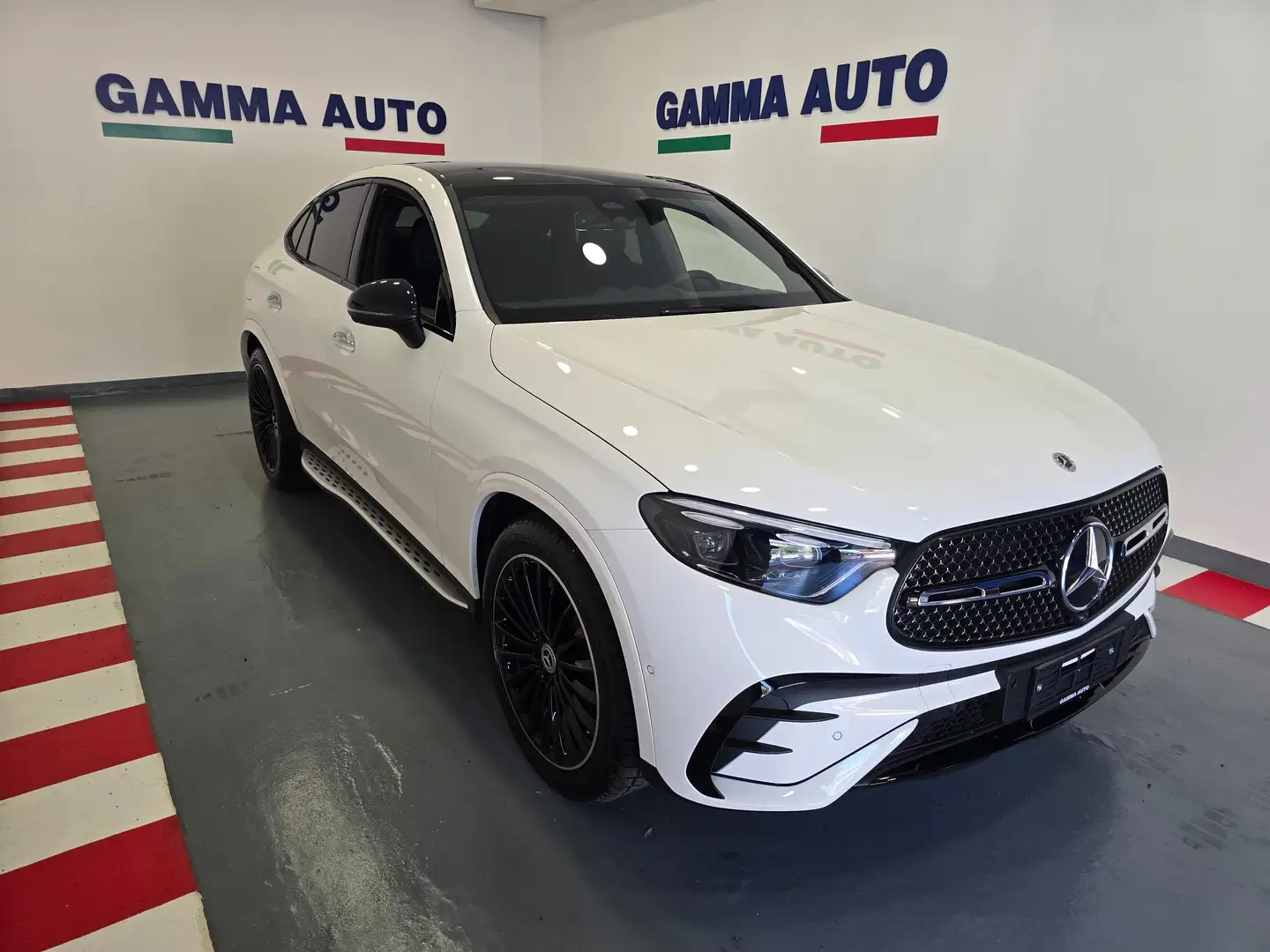 Mercedes-Benz GLC 300 d AMG LINE PREMIUM PLUS KM 5.900 TETTO LED IVA Blanc - 2