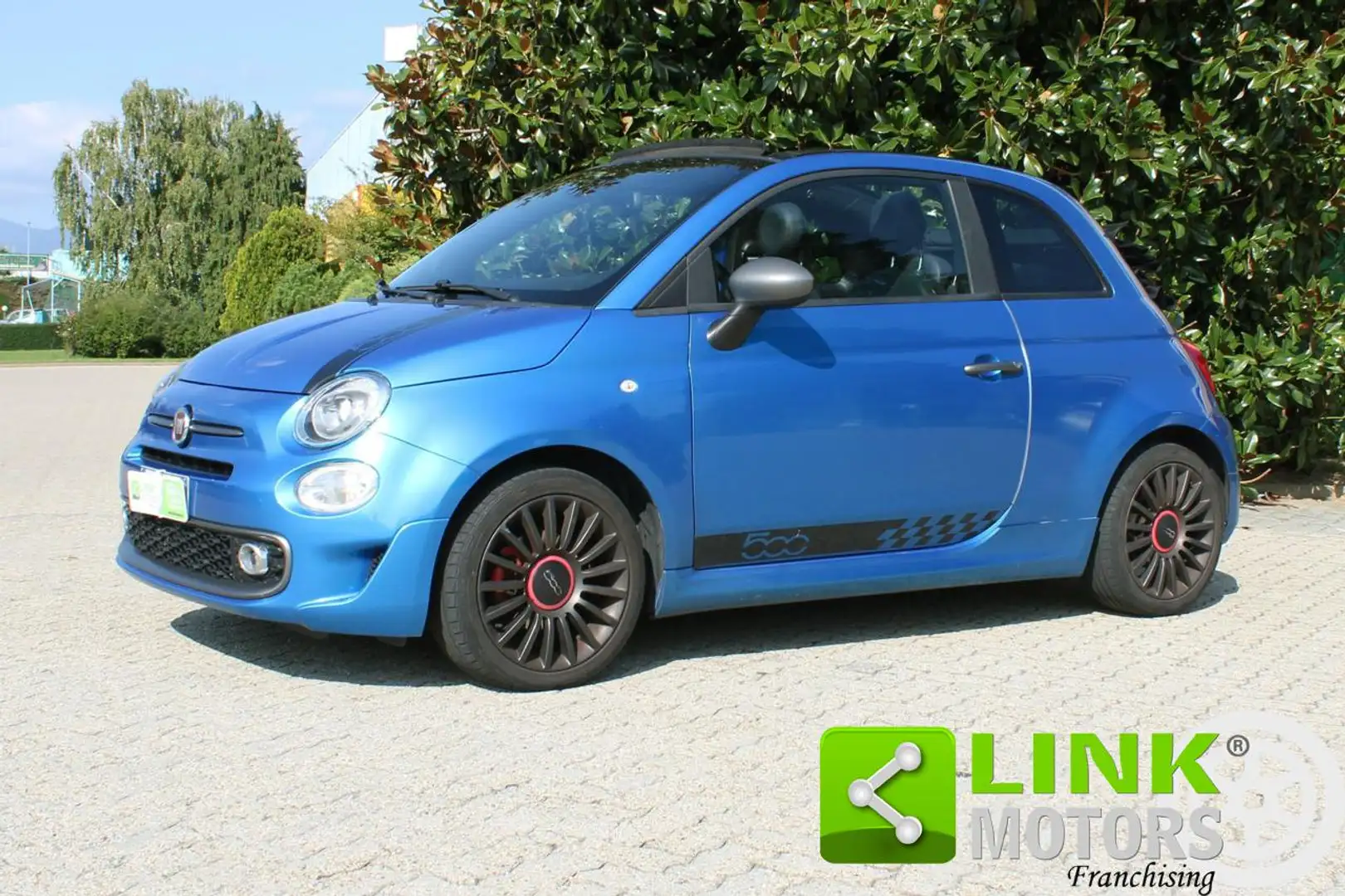 Fiat 500C 0.9 TwinAir Turbo GPL 105 CV Sport NEOPATENTATI! Bleu - 1