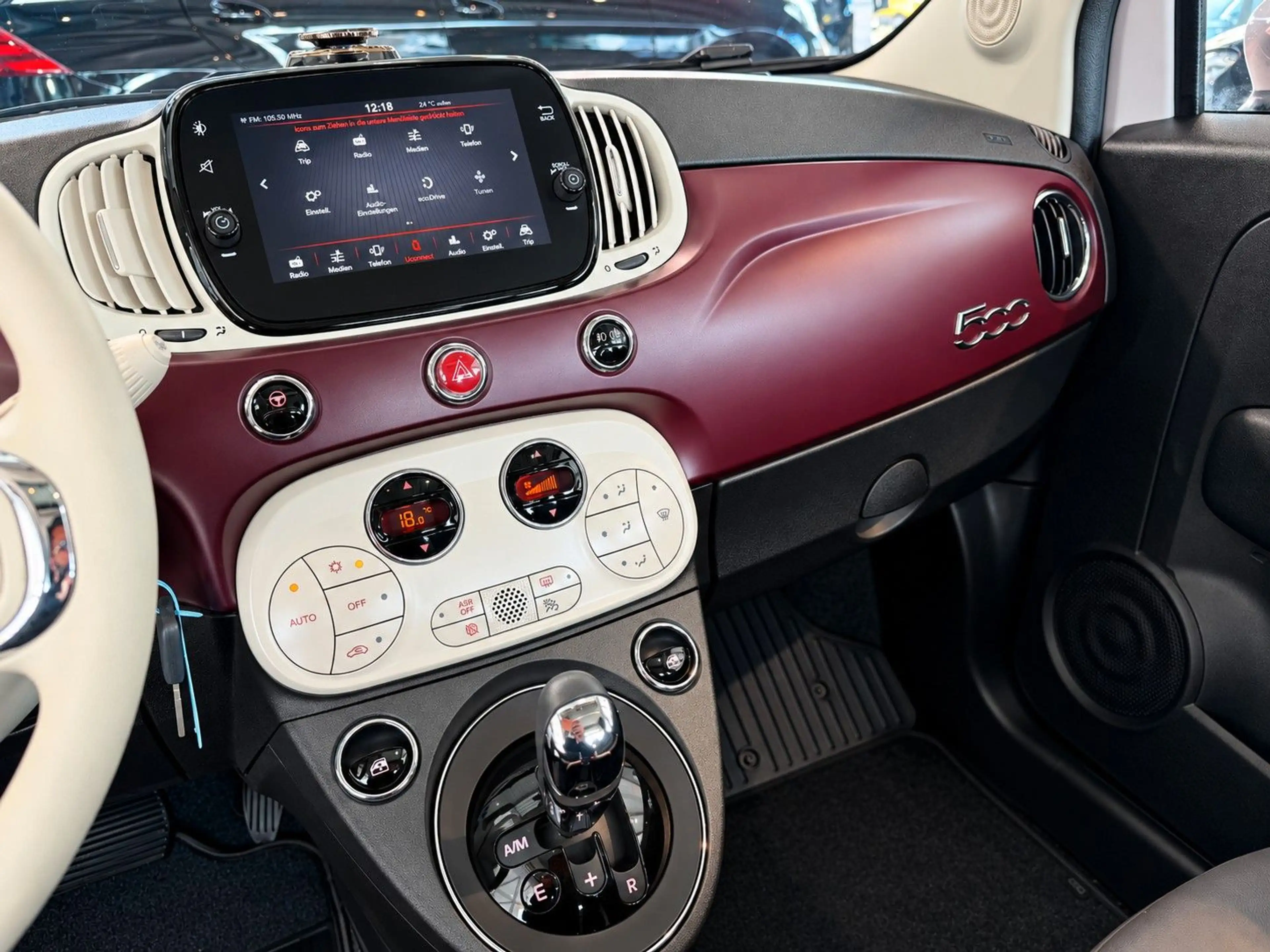 Fiat 500 Star Automatik PANO LEDER CARPLAY TEMPOMAT — photo 14
