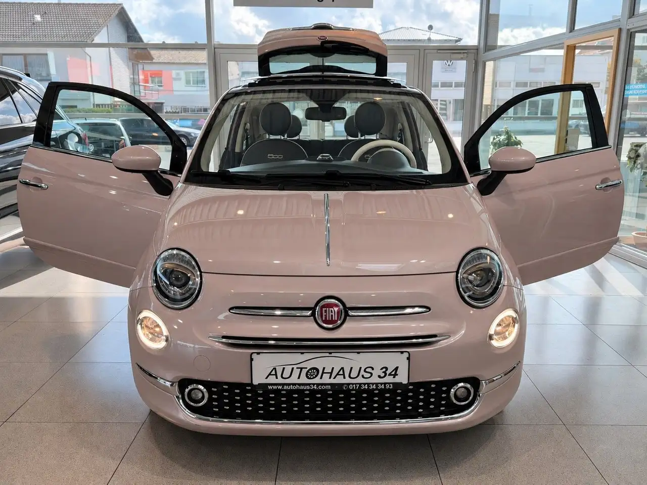 2020 Fiat 500 Star Automatik PANO LEDER CARPLAY TEMPOMAT, photograph 12
