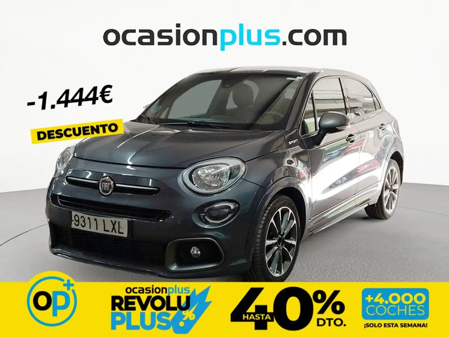 Fiat 500X 1.0 Firefly S&S Sport Grau - 1