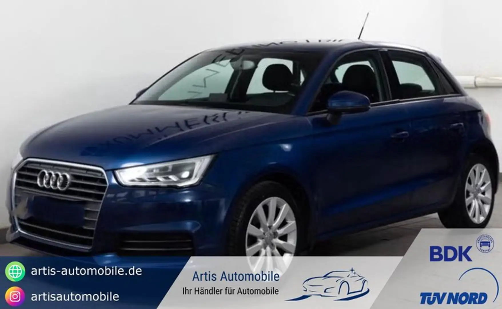 Audi A1 Sportback LM-FELGEN*SITZHEIZUNG*BLUETOOTH Blau - 1