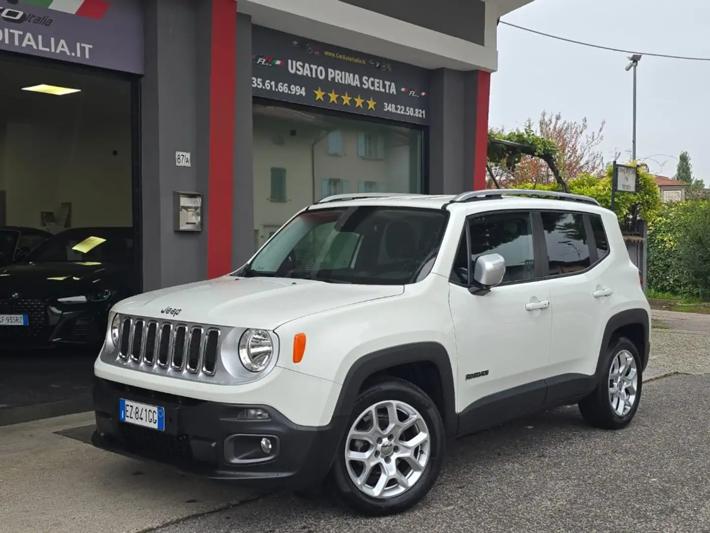 Jeep Renegade 1.6 Mjt 120 CV Limited NAVIGATORE Tel USB Cruise C Blanc - 1