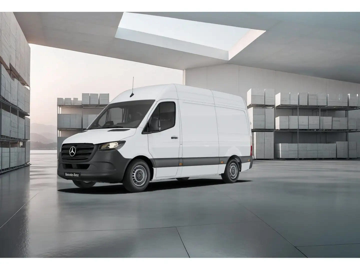Mercedes-Benz Sprinter 315 CDI Kasten PRO Hochdach 3665 Cam Blanc - 1