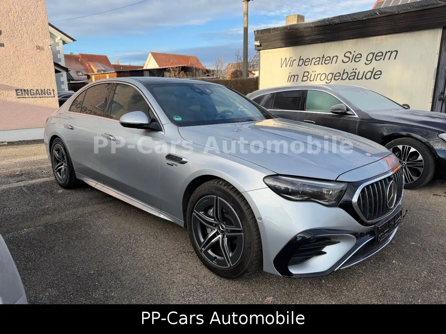 Mercedes-Benz E 53 AMG HYBRID 4M+ PREMIUM+*SUPERSCREEN*MASSAGE Srebrny - 1