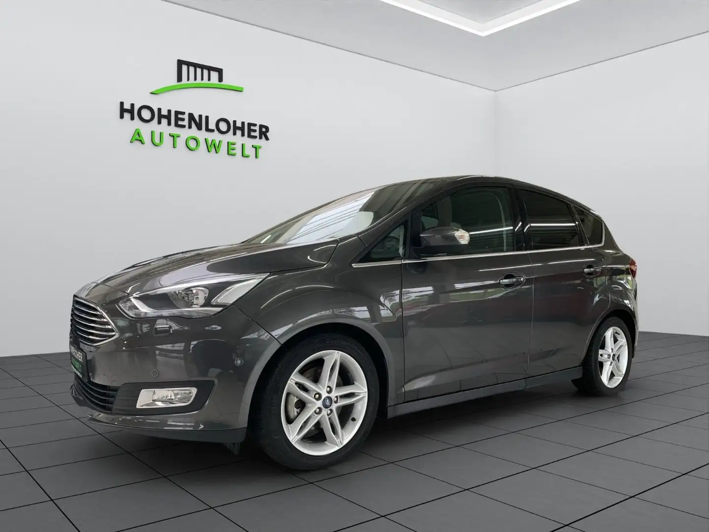Ford C-Max Titanium Bi-Xenon SHZ Navi  PDC  TWA Grijs - 1