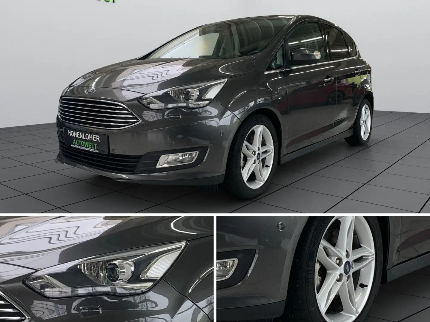 Ford C-Max Titanium Bi-Xenon SHZ Navi  PDC  TWA Grijs - 2