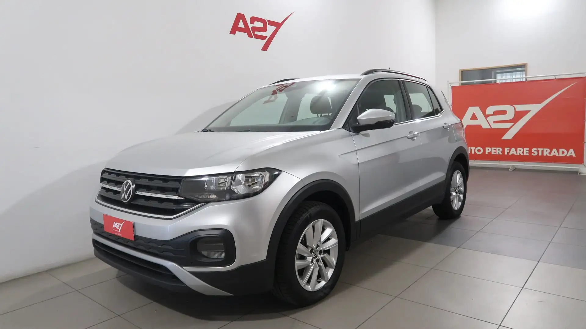 Volkswagen T-Cross 1.0 TSI 115 CV DSG Style BMT #CAMBIO AUTOM.# Silber - 1