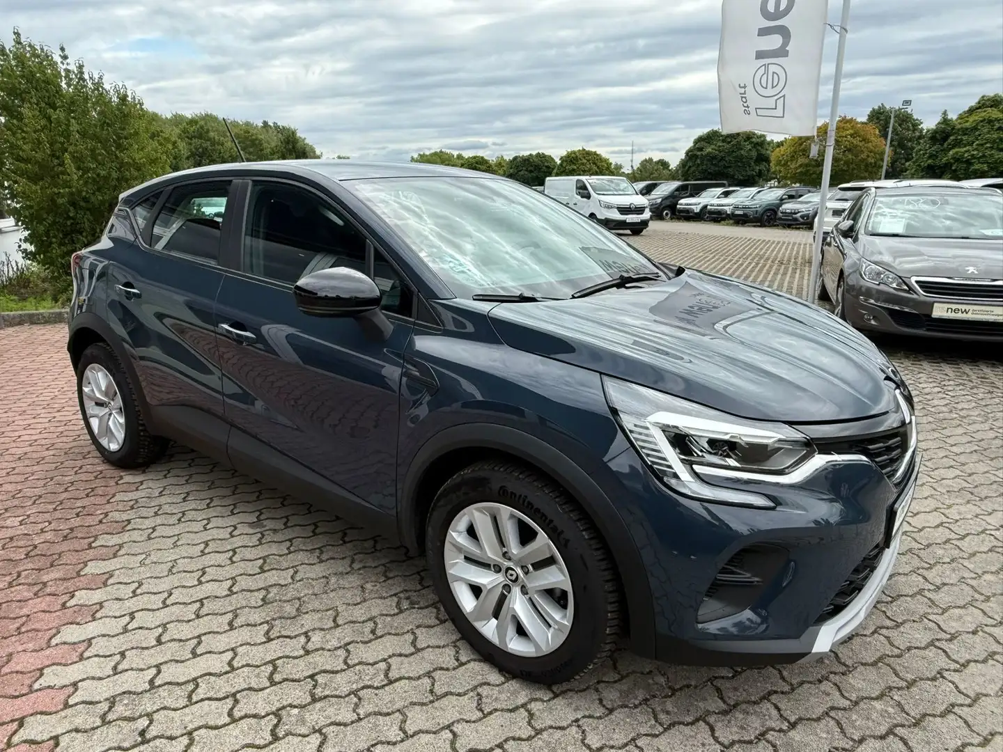 Renault Captur TCe 90 Klima Navi BT FS Bleu - 2