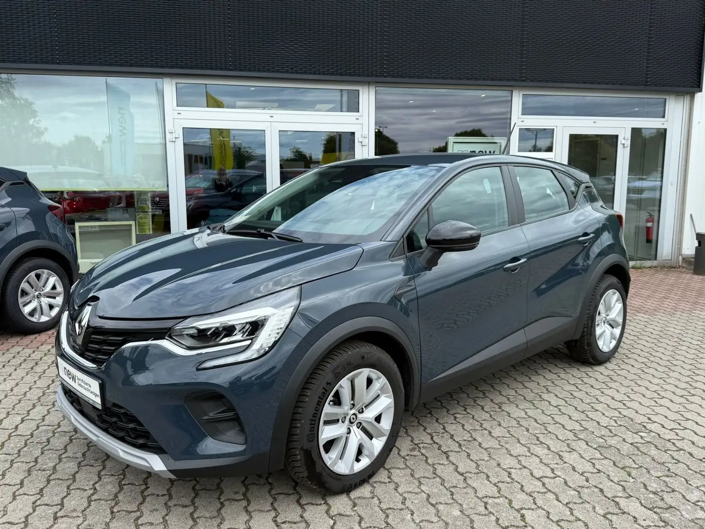 Renault Captur TCe 90 Klima Navi BT FS Bleu - 1