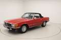 Mercedes-Benz SL 280 SL roadster | Org. NL auto | Volledig gedocumentee Rood - thumbnail 2