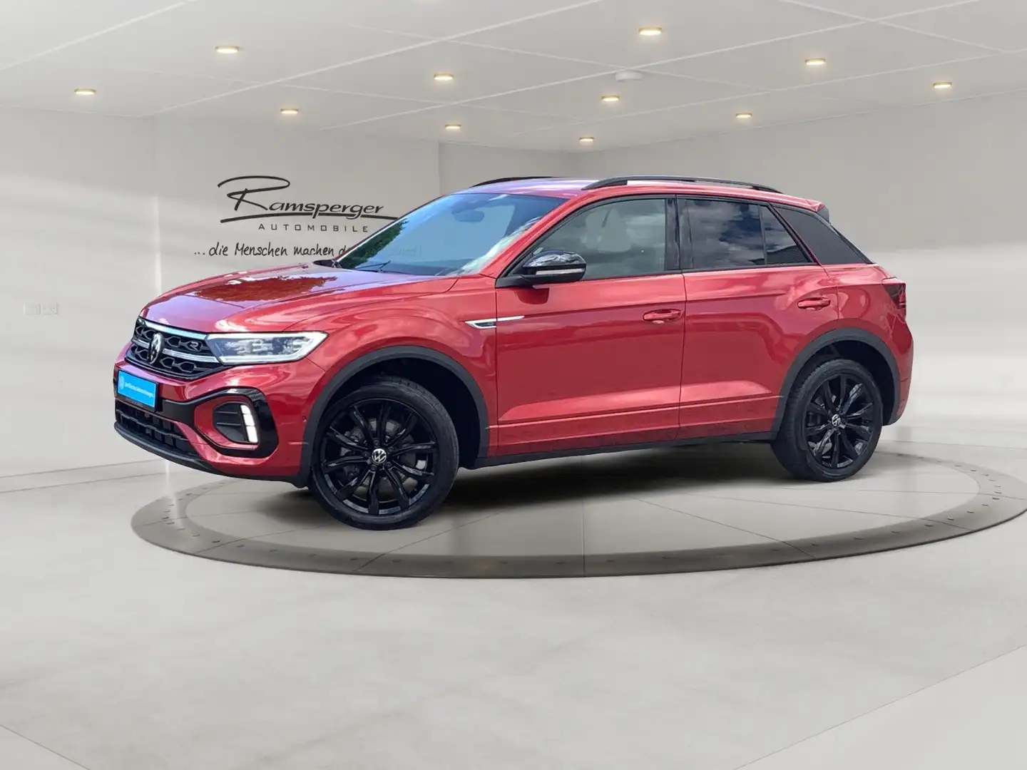 Volkswagen T-Roc 2.0 TSI DSG R-Line 4M. AHK Matrix Standh. Rot - 2