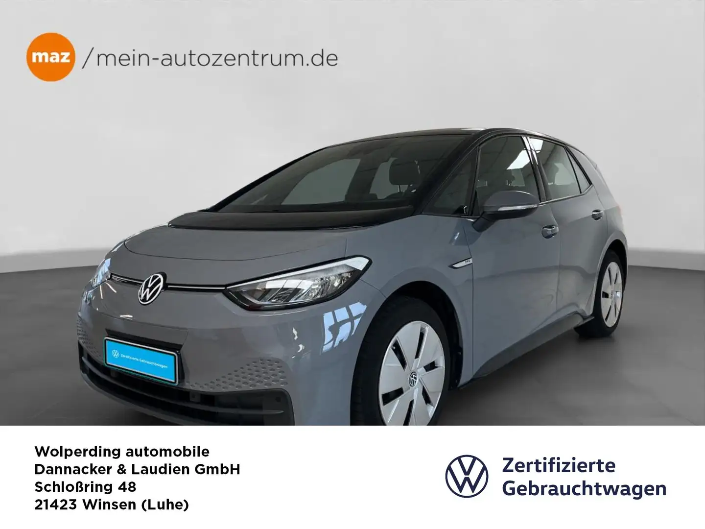 Volkswagen ID.3 Pro Bluetooth Head Up Display Navi LED Klima Grijs - 1