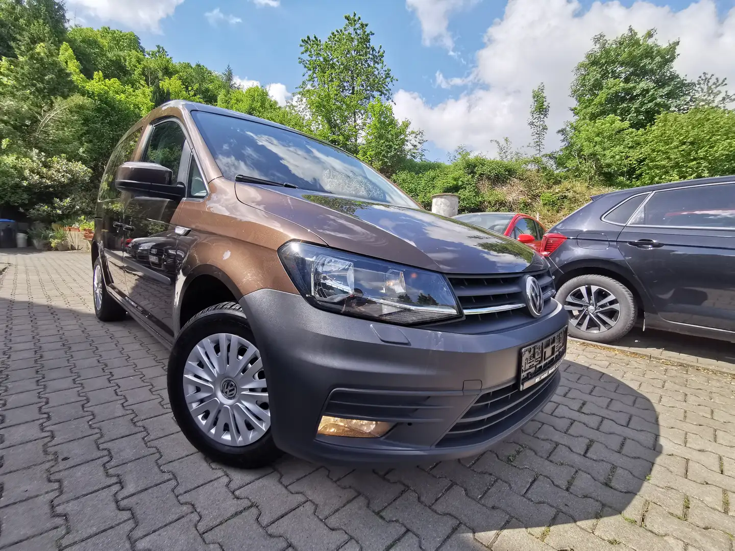 Volkswagen Caddy Trendline BMT/1.Hand/Navi/PDC/Zahnriemen neu/Top/ Marrone - 1