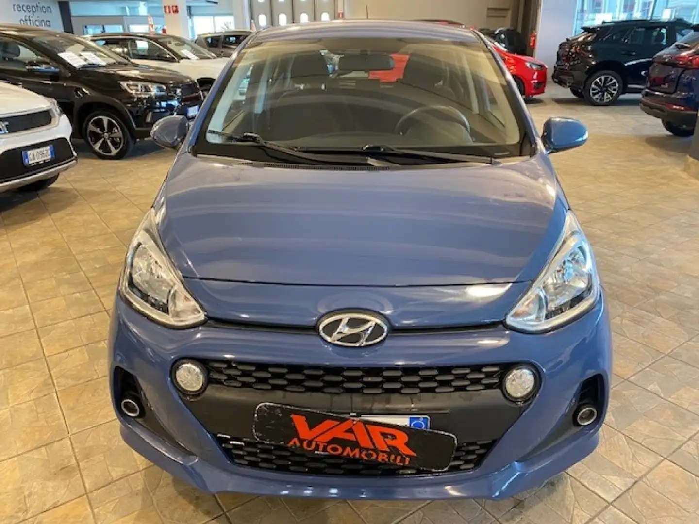 Hyundai i10 1.0  66CV "UNICO PROPRIETARIO" Blau - 2