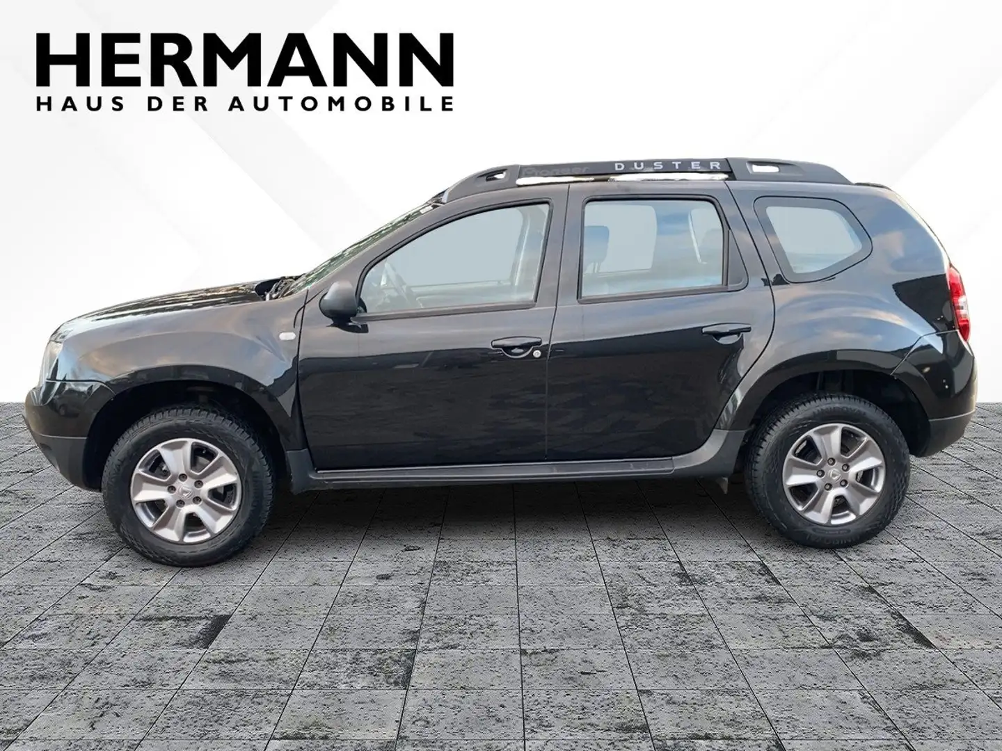 Dacia Duster I 1.6 16V LPG 105 4x2 Laureate *AHK*NAVI Zwart - 2