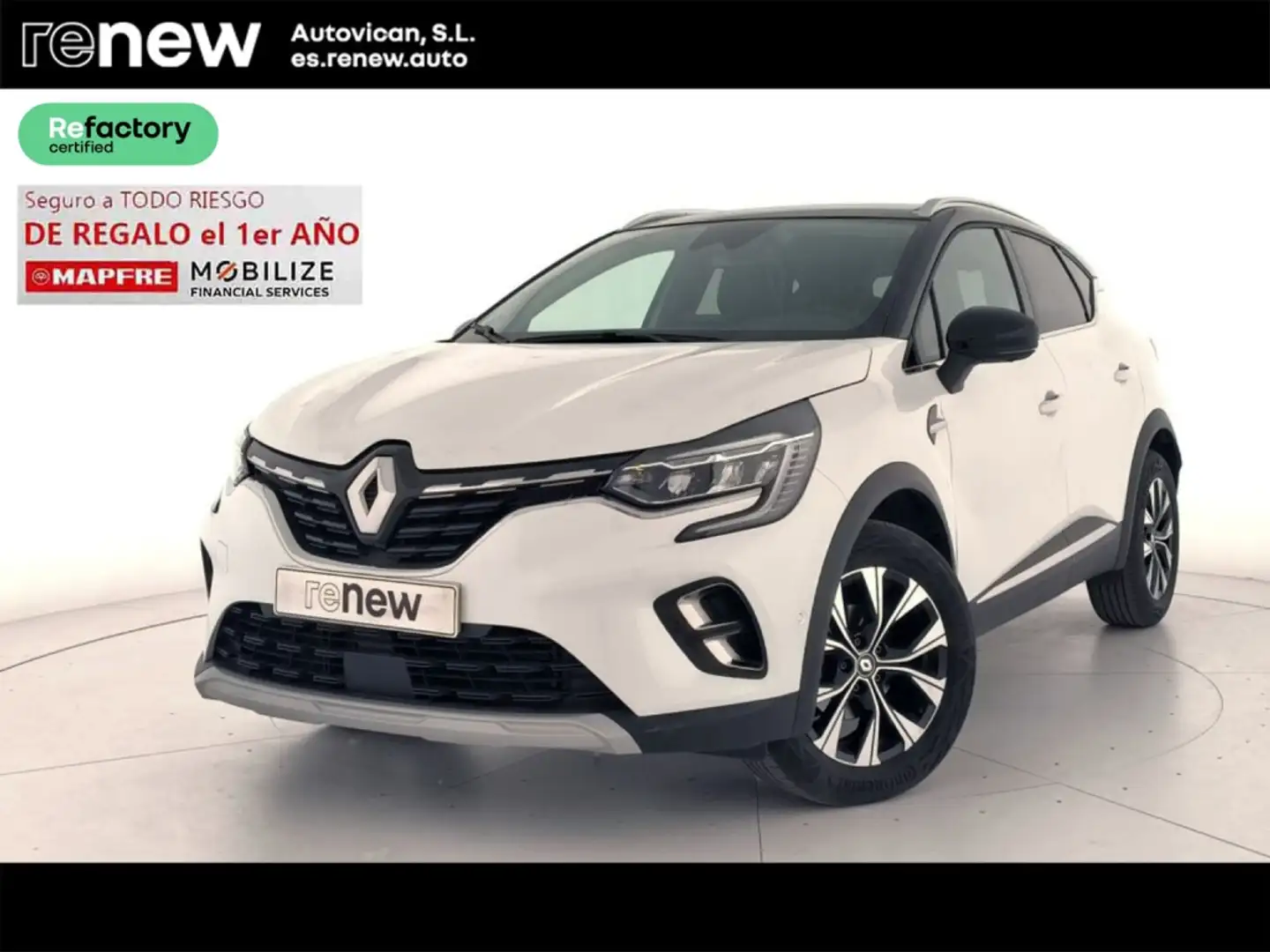 Renault Captur TCe Techno 67kW Blanco - 1
