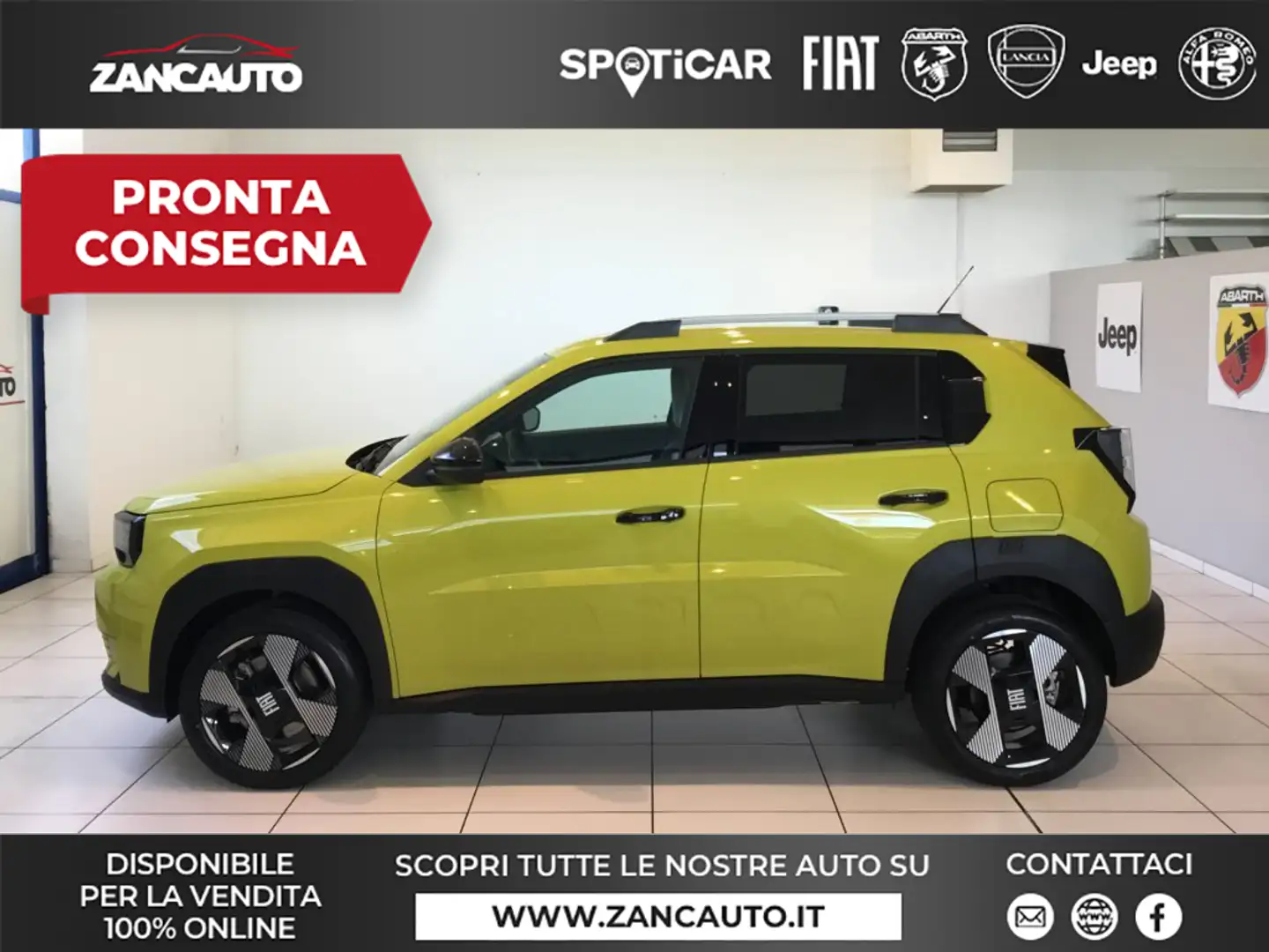 Fiat Grande Panda 44Kwh La Prima - PROM. ROTT. EURO 0-3 MARZO Giallo - 1
