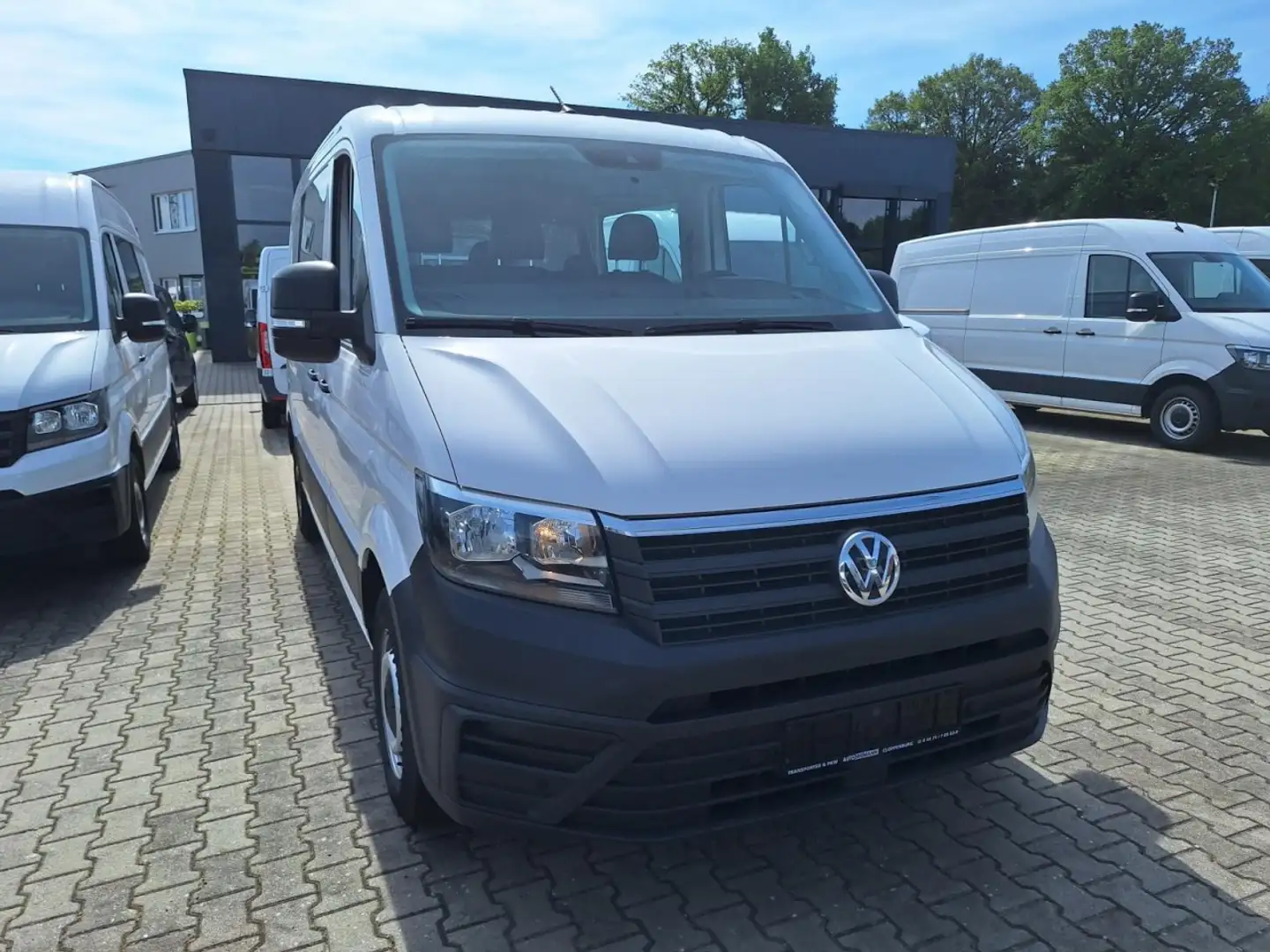 Volkswagen Crafter 35 Kasten Plus Doka mixto TDI L2H2 AHK Weiß - 2