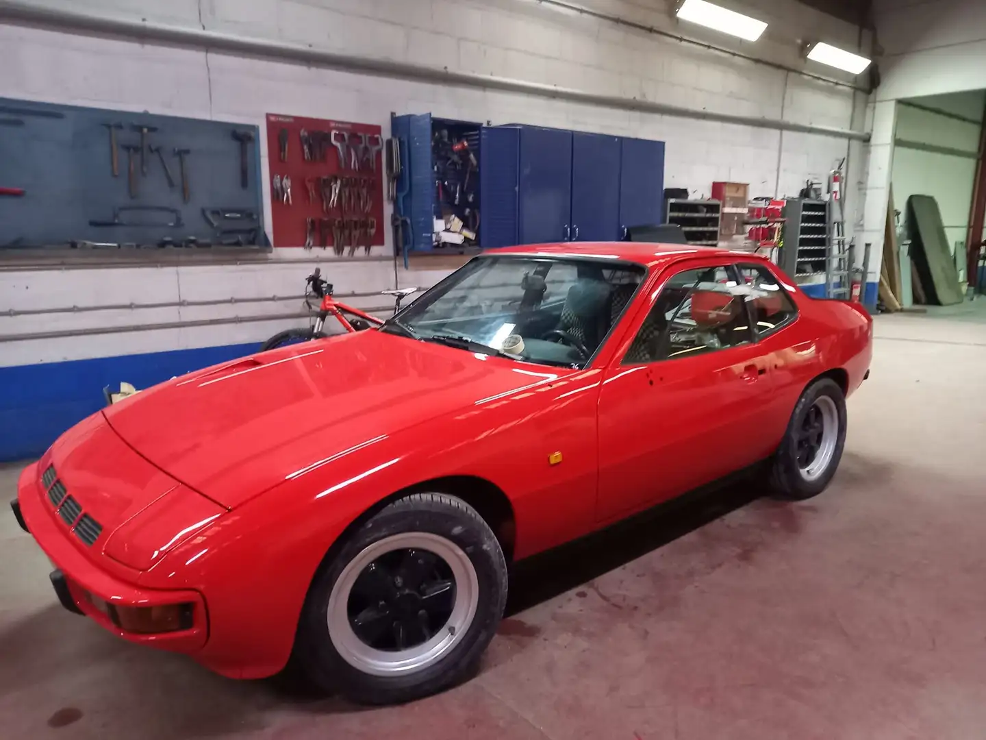 Porsche 924 turbo 177 cv Rouge - 1