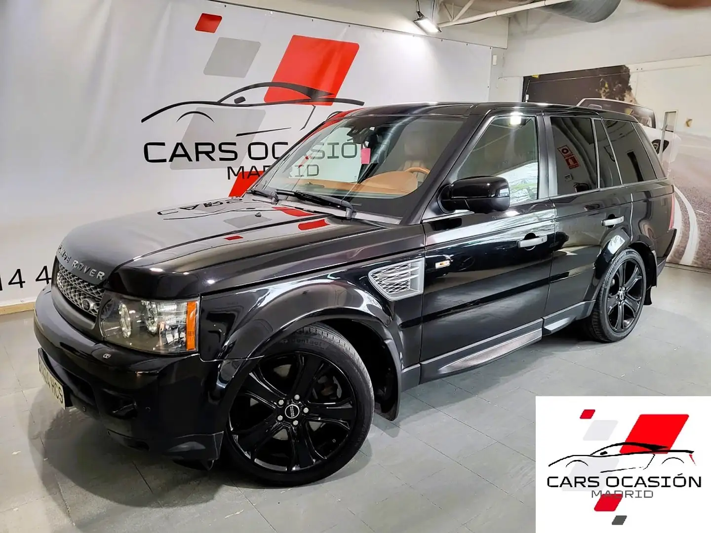 Land Rover Range Rover Sport 3.0TDV6 HSE Aut. Zwart - 1