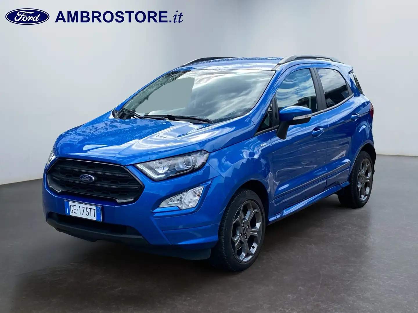 Ford EcoSport 2018 - EcoSport 1.0 ecoboost ST-Line s&s 125cv my2 Blu/Azzurro - 1