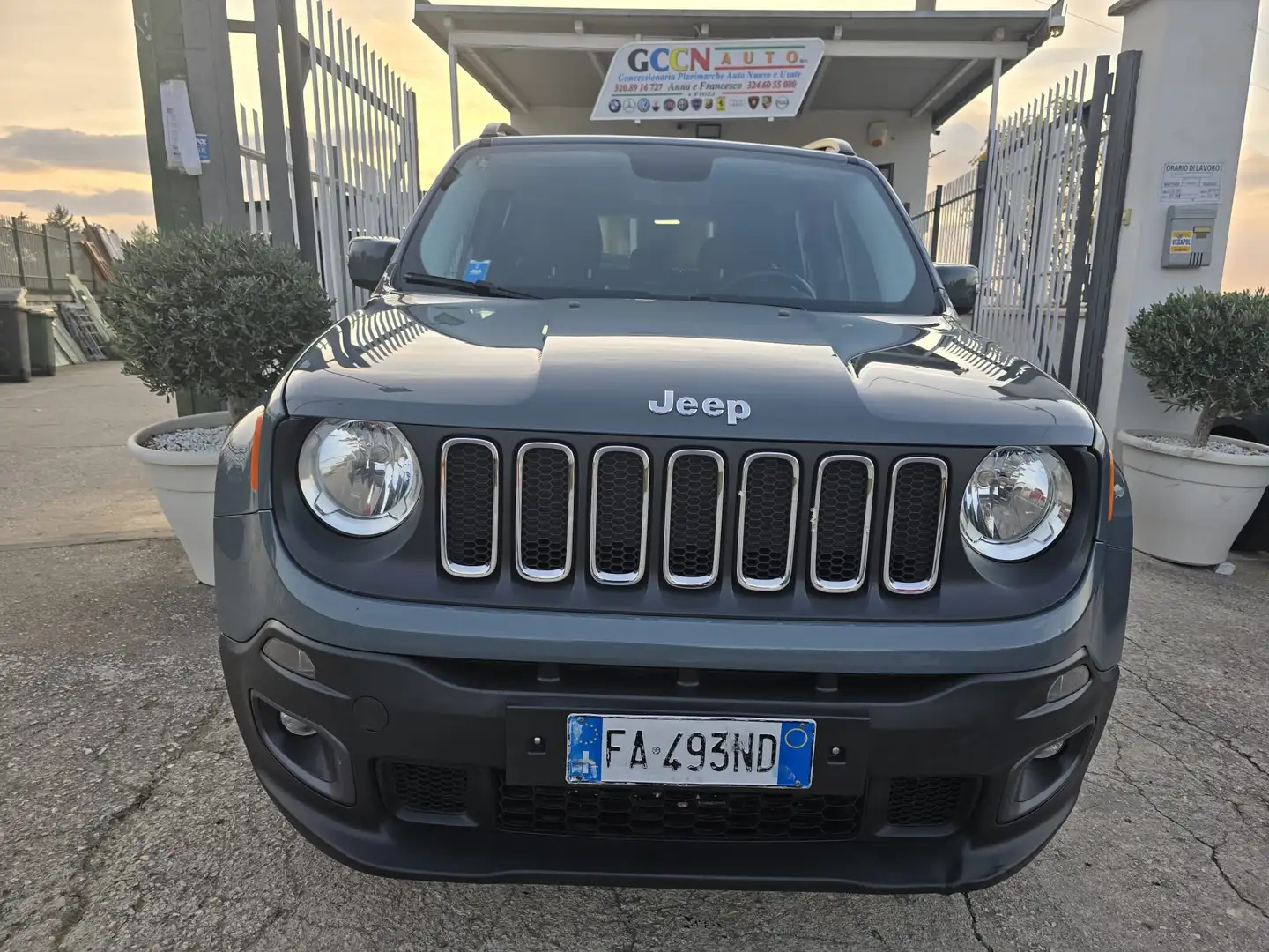 Jeep Renegade Renegade 2.0 mjt Longitude 4wd 140cv Grigio - 1