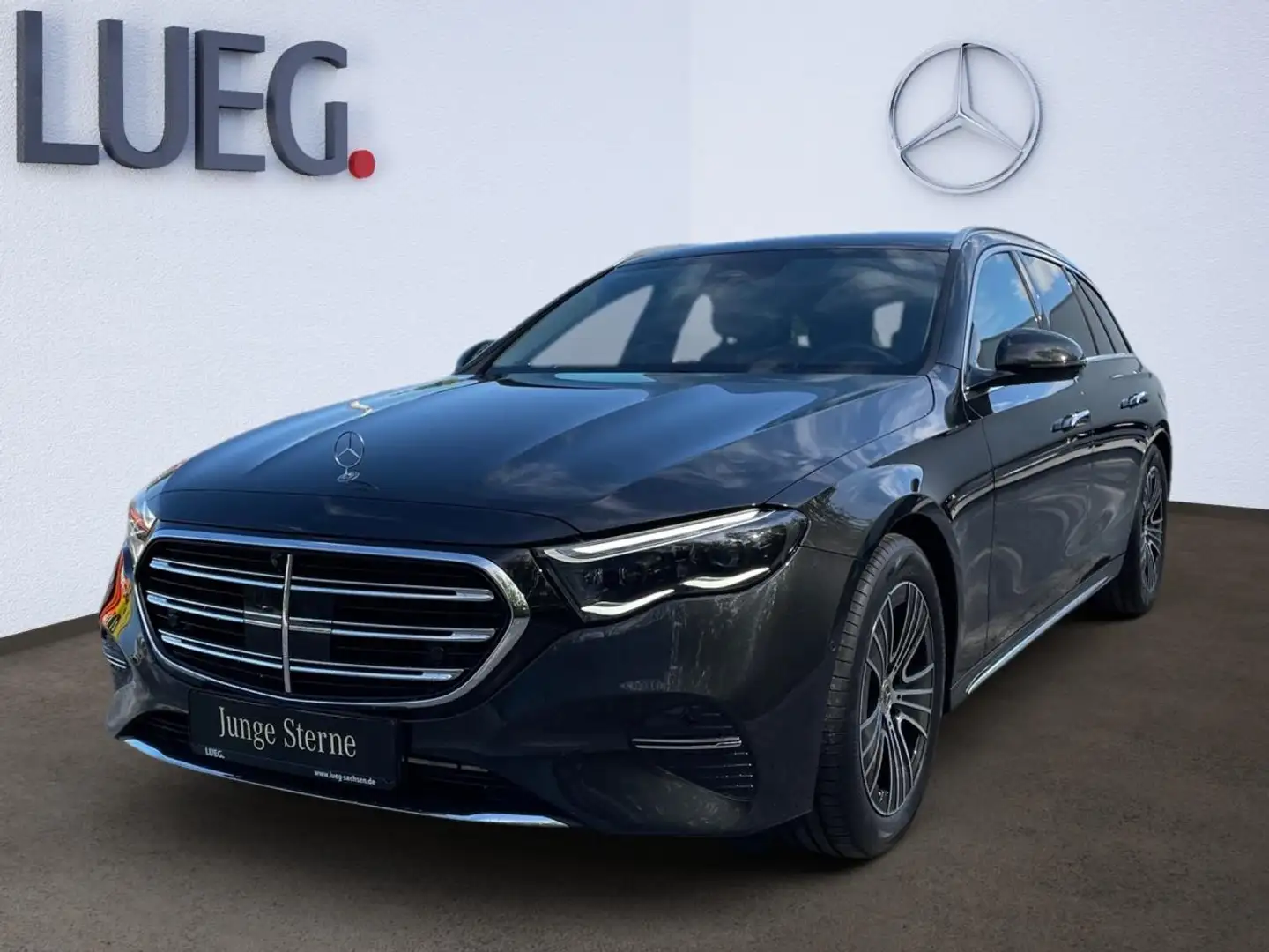 Mercedes-Benz E 220 d T EXCLUSIVE-PREMIUM+AHK+LENKRADHZG Gris - 1