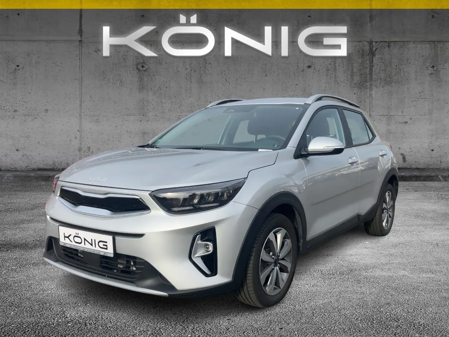Kia Stonic 1.0T 100 VISION AUTOMATIK Argento - 1