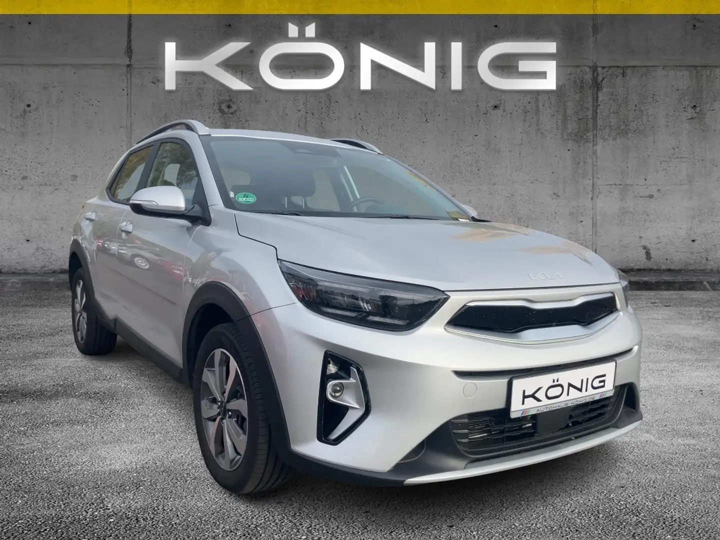 Kia Stonic 1.0T 100 VISION AUTOMATIK Argento - 2