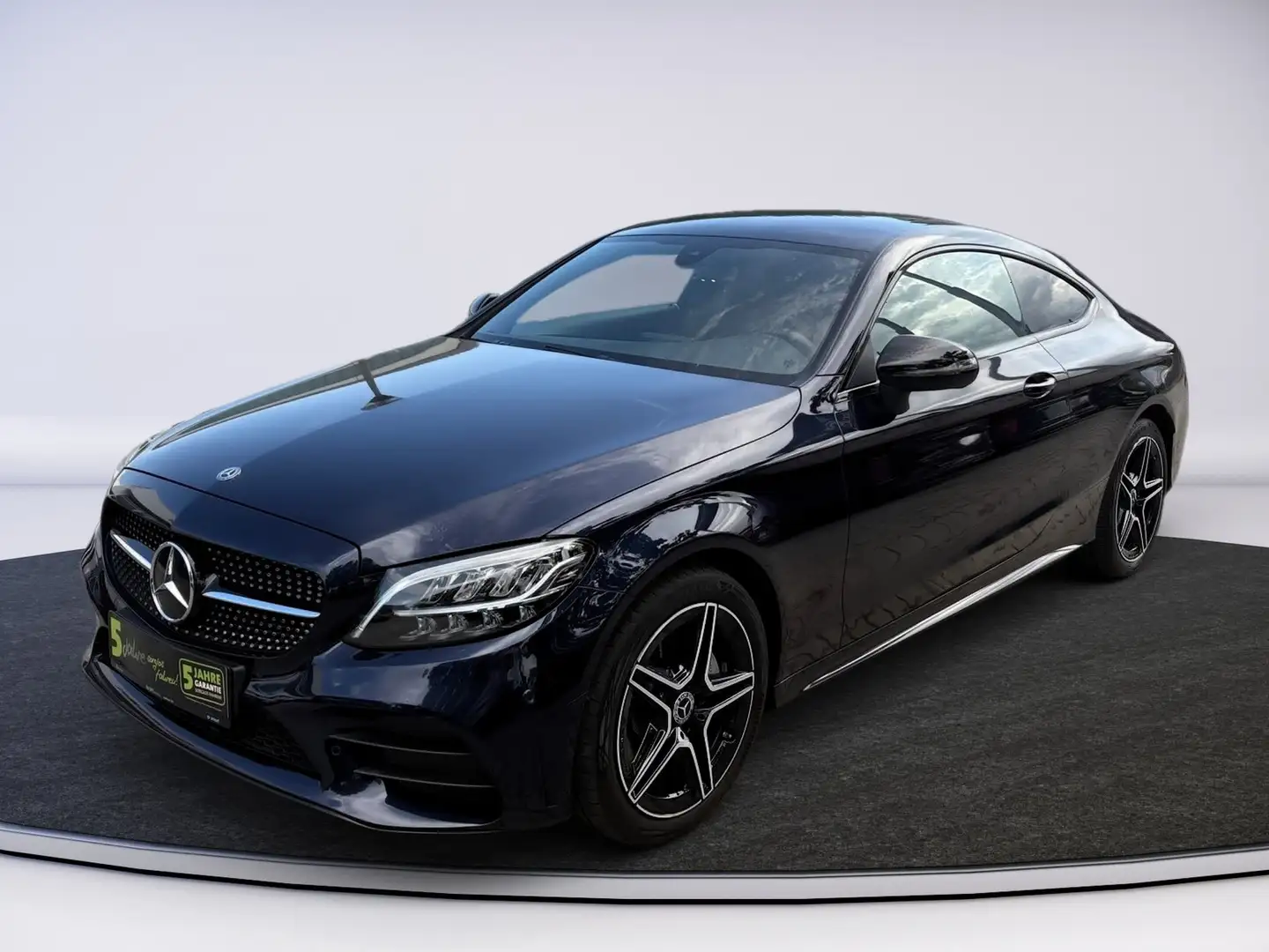 Mercedes-Benz C 180 Coupe AMG-Line Blau - 2