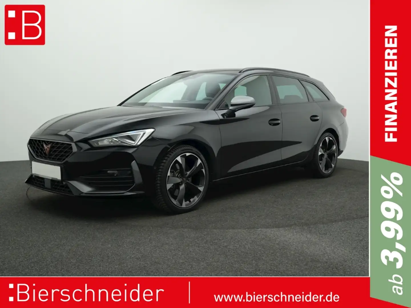 CUPRA Leon Sportstourer 2.0 TSI DSG 5.-J.-GAR NAVI LED ALU 18 Schwarz - 1