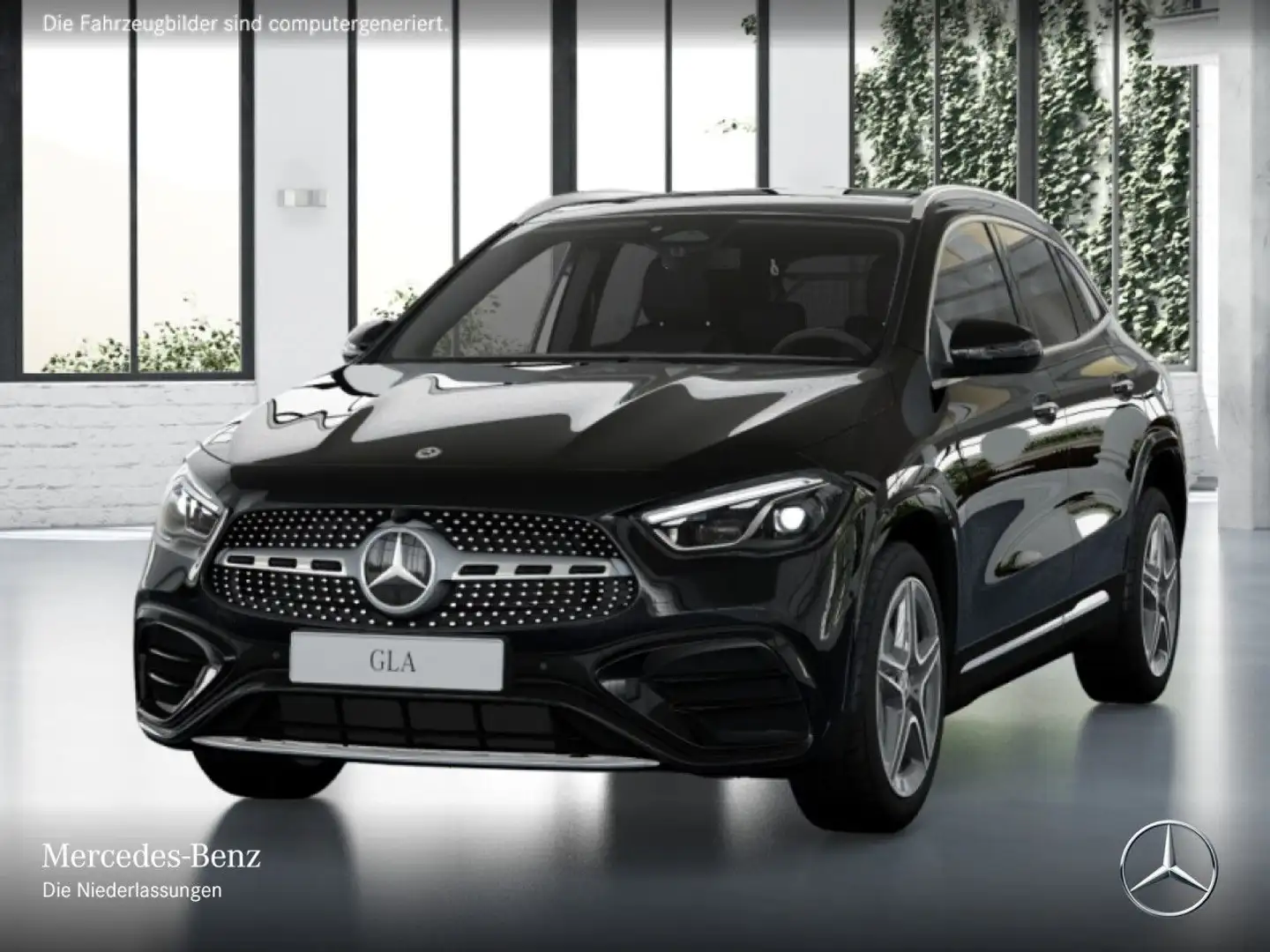 Mercedes-Benz GLA 200 AMG+PANO+MULTIBEAM+KAMERA+TOTW+KEYLESS+7G Schwarz - 2