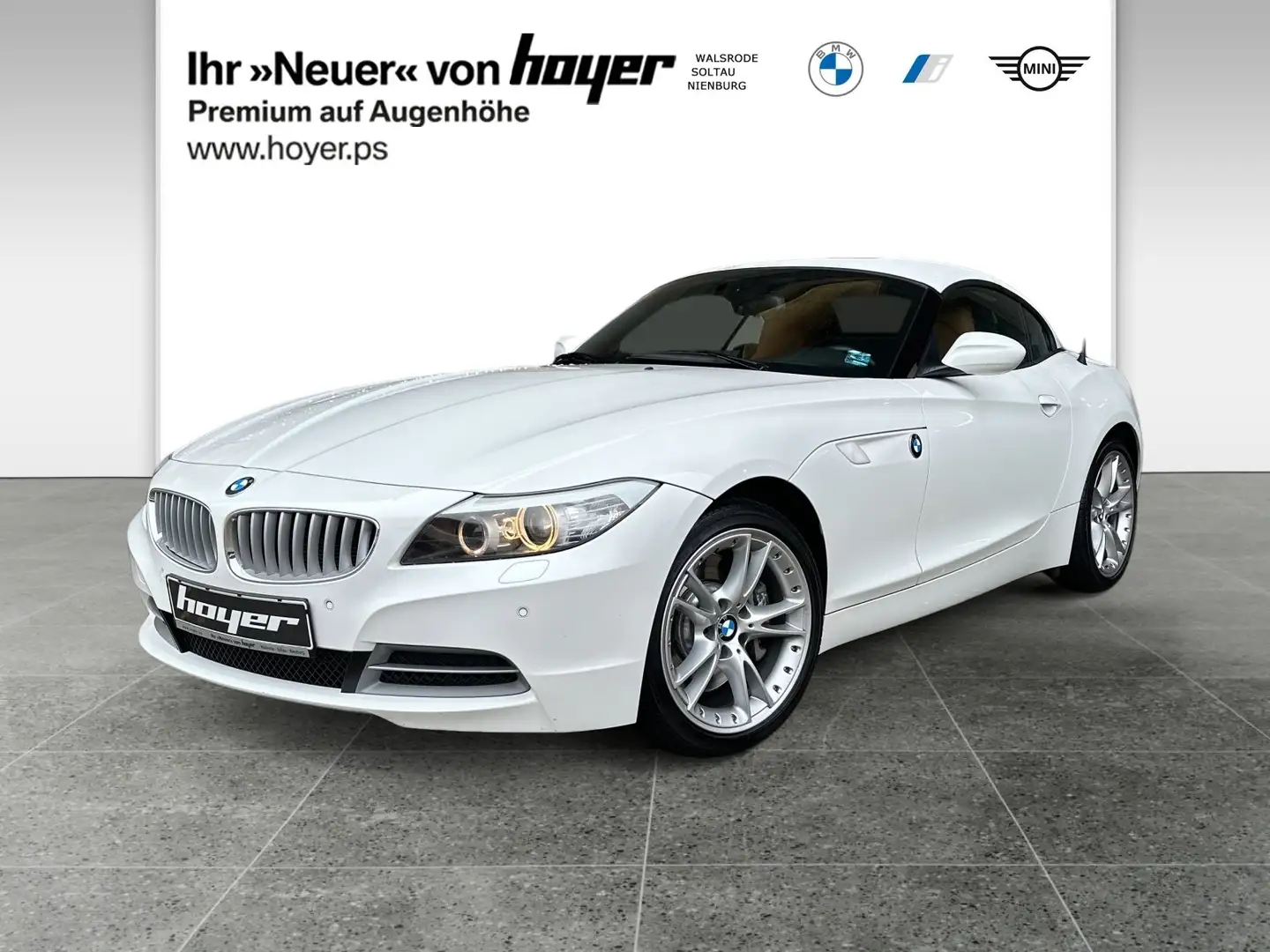 BMW Z4 sDrive35i Roadster HiFi Navi Prof. Tempomat Weiß - 1