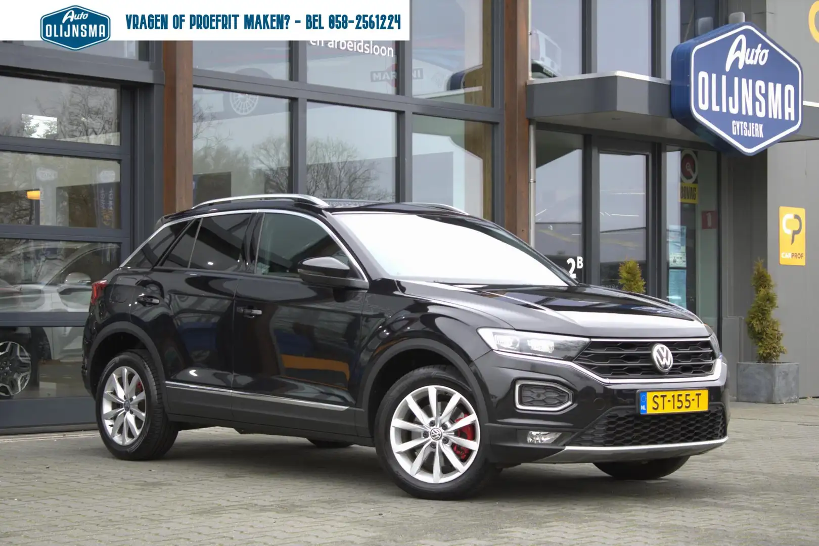 Volkswagen T-Roc 1.5 TSI Sport|Acc|Trekh|Stoel/Stuur Verw Zwart - 1