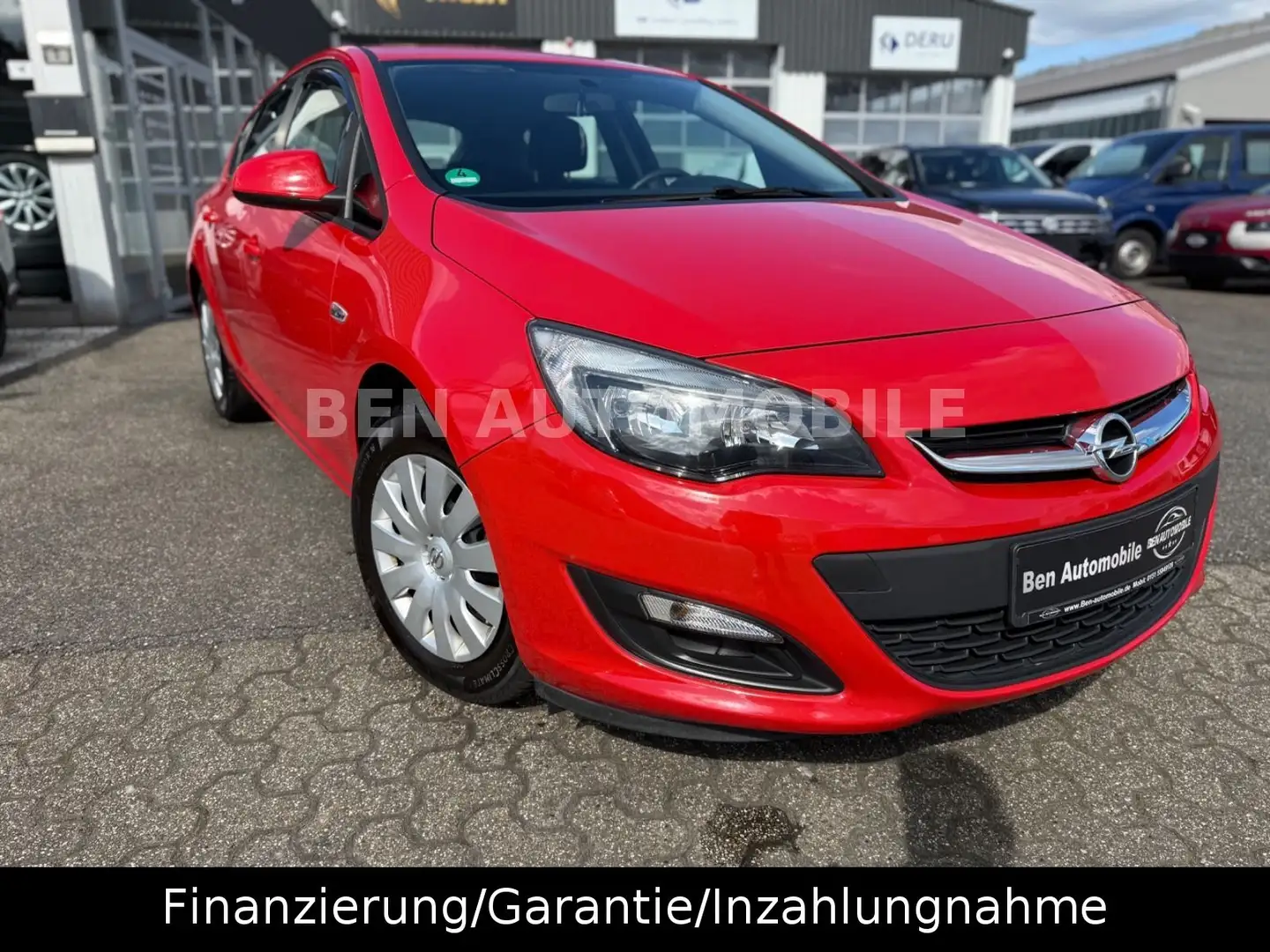 Opel Astra J 1.6 Lim. 5-trg. Selection*Klima*EU-6* Rot - 1