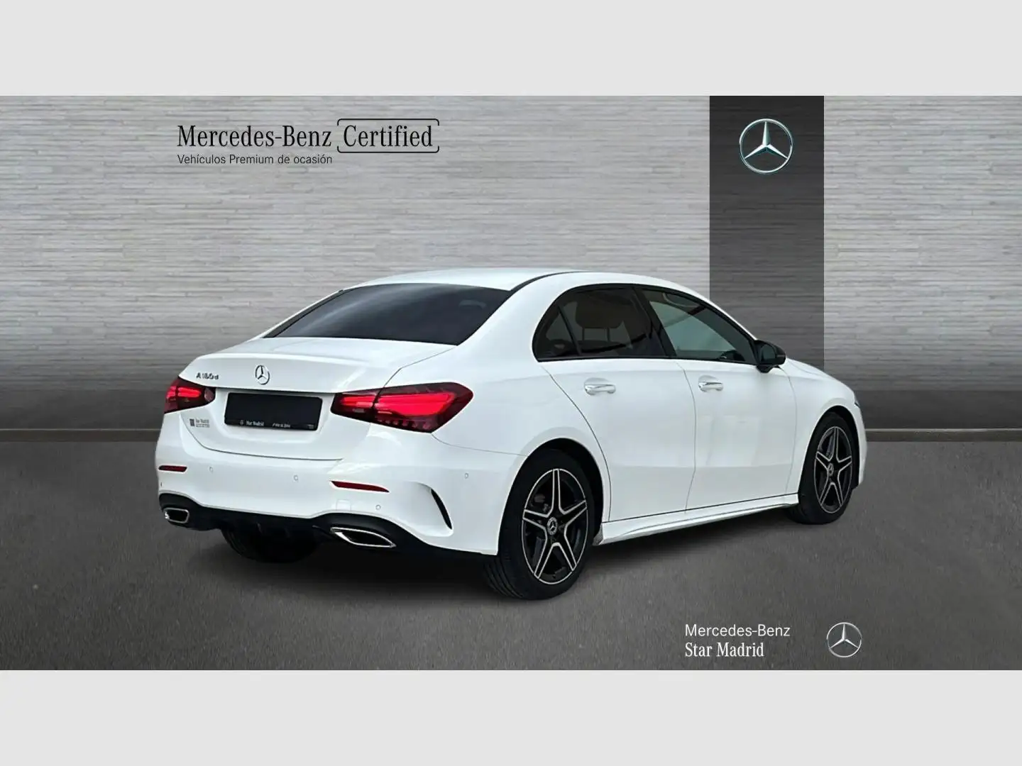 Mercedes-Benz A 180 d Sedán Blanco - 2