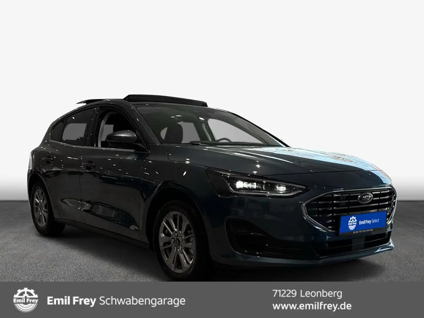 Ford Focus 1.5 EcoBlue Start-Stopp-System Aut. TITANIUM Bleu - 1
